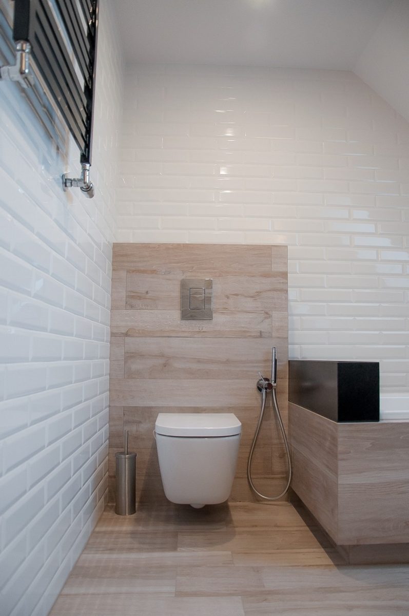 minimalistyczna łazienka
