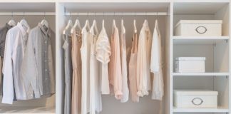 jak dobrze zorganizować garderobę