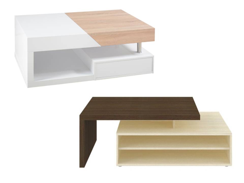 praktyczne stoły, nowoczesne produkty do salonu
